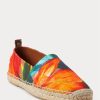 Orange Men’s Ralph Lauren Bowsworth Floral Linen Espadrille Orange Men’s Ralph Lauren Bowsworth Floral Linen Espadrille