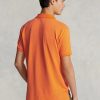 Orange Men’s Ralph Lauren Custom Slim Fit Mesh Polo Shirts Orange Men’s Ralph Lauren Custom Slim Fit Mesh Polo Shirts
