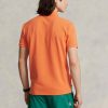 Orange Men’s Ralph Lauren Custom Slim Fit Mesh Polo Shirts Orange Men’s Ralph Lauren Custom Slim Fit Mesh Polo Shirts