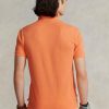 Orange Men’s Ralph Lauren Custom Slim Fit Mesh Polo Shirts Orange Men’s Ralph Lauren Custom Slim Fit Mesh Polo Shirts