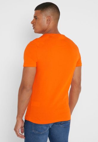 Orange Men’s Ralph Lauren Essential Crew Neck T Shirts