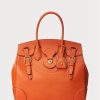 Orange Women’s Ralph Lauren Calfskin Soft Ricky 33 Handbag Orange Women’s Ralph Lauren Calfskin Soft Ricky 33 Handbag