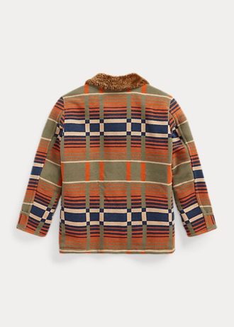 Orange Women’s Ralph Lauren Shearling-Collar Jacquard Jackets Orange Women’s Ralph Lauren Shearling-Collar Jacquard Jackets