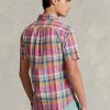 Pink Men’s Ralph Lauren Classic Fit Madras Popover Shirts Pink Men’s Ralph Lauren Classic Fit Madras Popover Shirts