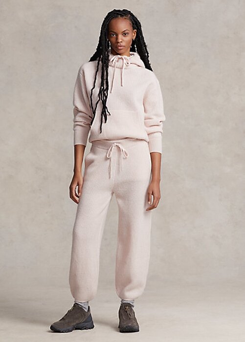 Pink Women’s Ralph Lauren Cashmere Pull-On Pants Pink Women’s Ralph Lauren Cashmere Pull-On Pants