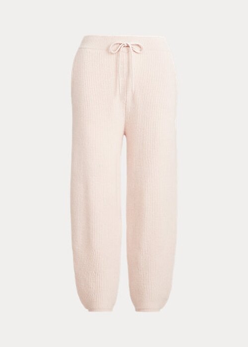 Pink Women’s Ralph Lauren Cashmere Pull-On Pants Pink Women’s Ralph Lauren Cashmere Pull-On Pants