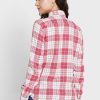 Pink Women’s Ralph Lauren Checked Button Down Shirts Pink Women’s Ralph Lauren Checked Button Down Shirts