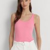 Pink Women’s Ralph Lauren Cotton-Blend Tanks Pink Women’s Ralph Lauren Cotton-Blend Tanks