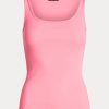 Pink Women’s Ralph Lauren Cotton-Blend Tanks Pink Women’s Ralph Lauren Cotton-Blend Tanks