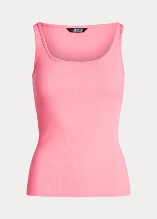 Pink Women’s Ralph Lauren Cotton-Blend Tanks Pink Women’s Ralph Lauren Cotton-Blend Tanks
