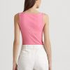 Pink Women’s Ralph Lauren Cotton-Blend Tanks Pink Women’s Ralph Lauren Cotton-Blend Tanks
