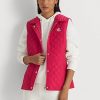 Pink Women’s Ralph Lauren Diamond-Quilted Vest Pink Women’s Ralph Lauren Diamond-Quilted Vest