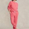 Pink Women’s Ralph Lauren Fleece Athletics Pants Pink Women’s Ralph Lauren Fleece Athletics Pants