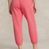 Pink Women’s Ralph Lauren Fleece Athletics Pants Pink Women’s Ralph Lauren Fleece Athletics Pants