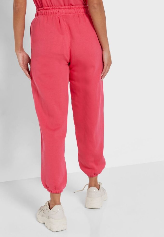 Pink Women’s Ralph Lauren High Waist Ankle Sweatpants Pink Women’s Ralph Lauren High Waist Ankle Sweatpants