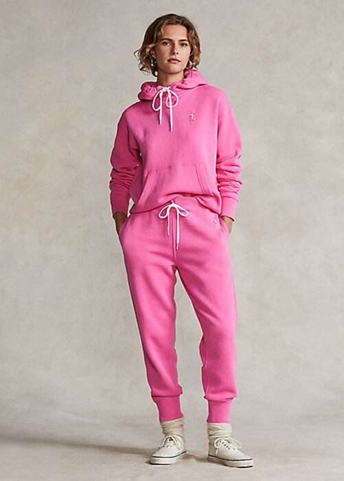 Pink Women’s Ralph Lauren Pink Pony Fleece Sweatpants Pink Women’s Ralph Lauren Pink Pony Fleece Sweatpants