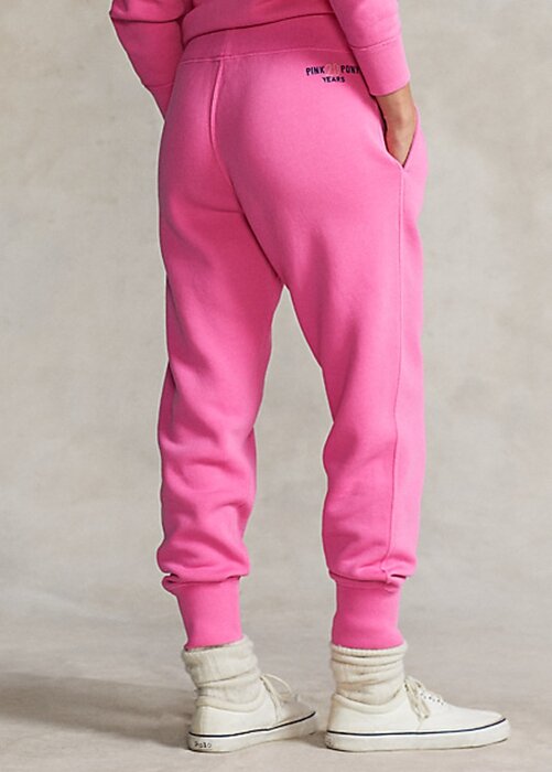 Pink Women’s Ralph Lauren Pink Pony Fleece Sweatpants Pink Women’s Ralph Lauren Pink Pony Fleece Sweatpants