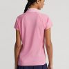 Pink Women’s Ralph Lauren Tailored Fit Piqué Polo Shirts Pink Women’s Ralph Lauren Tailored Fit Piqué Polo Shirts