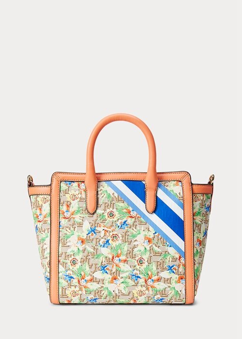 Prnt Khaki Mjcqrd/Portsid Women’s Ralph Lauren Monogram Jacquard Medium Tyler Tote Bags Prnt Khaki Mjcqrd/Portsid Women’s Ralph Lauren Monogram Jacquard Medium Tyler Tote Bags