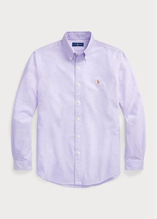 Purple Men’s Ralph Lauren Slim Fit Oxford Shirts Purple Men’s Ralph Lauren Slim Fit Oxford Shirts