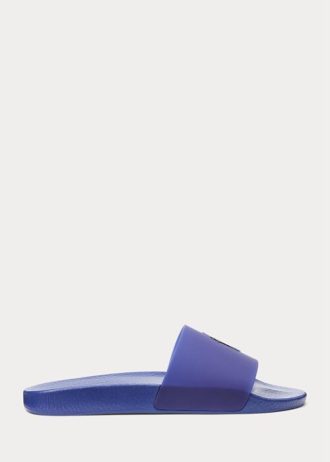 Purple / Pink Men’s Ralph Lauren Thermochromic Signature Pony Slippers