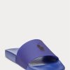 Purple / Pink Men’s Ralph Lauren Thermochromic Signature Pony Slippers