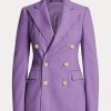 Purple Women’s Ralph Lauren Camden Cashmere Jackets Purple Women’s Ralph Lauren Camden Cashmere Jackets