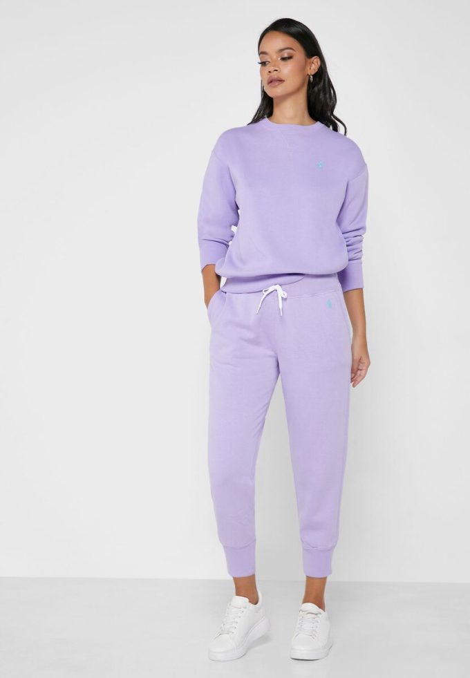 Purple Women’s Ralph Lauren Wide Leg Sweatpants Purple Women’s Ralph Lauren Wide Leg Sweatpants