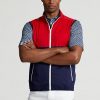 Red / Navy Men’s Ralph Lauren Water-Repellent Packable Vest Red / Navy Men’s Ralph Lauren Water-Repellent Packable Vest