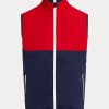 Red / Navy Men’s Ralph Lauren Water-Repellent Packable Vest Red / Navy Men’s Ralph Lauren Water-Repellent Packable Vest
