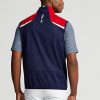 Red / Navy Men’s Ralph Lauren Water-Repellent Packable Vest Red / Navy Men’s Ralph Lauren Water-Repellent Packable Vest