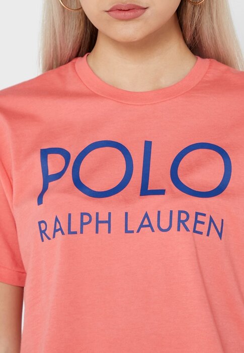 Red Women’s Ralph Lauren Graphic Logo T Shirts Red Women’s Ralph Lauren Graphic Logo T Shirts