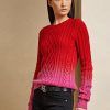 Red Women’s Ralph Lauren Lunar New Year Cable-Knit Sweaters Red Women’s Ralph Lauren Lunar New Year Cable-Knit Sweaters