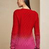 Red Women’s Ralph Lauren Lunar New Year Cable-Knit Sweaters Red Women’s Ralph Lauren Lunar New Year Cable-Knit Sweaters