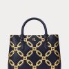Refined Navy/Modern Gold Women’s Ralph Lauren Foil-Print Leather Medium Marcy Satchel Bags Refined Navy/Modern Gold Women’s Ralph Lauren Foil-Print Leather Medium Marcy Satchel Bags