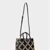 Refined Navy/Modern Gold Women’s Ralph Lauren Foil-Print Leather Medium Marcy Satchel Bags Refined Navy/Modern Gold Women’s Ralph Lauren Foil-Print Leather Medium Marcy Satchel Bags