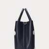 Refined Navy/Vanilla Women’s Ralph Lauren Polka-Dot Leather Small Marcy Satchel Bags Refined Navy/Vanilla Women’s Ralph Lauren Polka-Dot Leather Small Marcy Satchel Bags