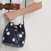 Refined Navy/Vanilla Women’s Ralph Lauren Polka-Dot Medium Andie Handbag Refined Navy/Vanilla Women’s Ralph Lauren Polka-Dot Medium Andie Handbag
