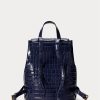 Refined Navy Women’s Ralph Lauren Embossed Leather Medium Winny Backpacks Refined Navy Women’s Ralph Lauren Embossed Leather Medium Winny Backpacks