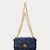 Refined Navy Women’s Ralph Lauren Quilted Nappa Leather Medium Shoulder Bags Refined Navy Women’s Ralph Lauren Quilted Nappa Leather Medium Shoulder Bags