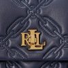 Refined Navy Women’s Ralph Lauren Quilted Nappa Leather Medium Shoulder Bags Refined Navy Women’s Ralph Lauren Quilted Nappa Leather Medium Shoulder Bags