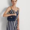 Refined Navy Women’s Ralph Lauren Quilted Nappa Leather Medium Shoulder Bags Refined Navy Women’s Ralph Lauren Quilted Nappa Leather Medium Shoulder Bags