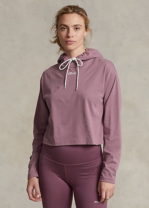 Rose Women’s Ralph Lauren Cropped Cotton Jersey Sweatshirts Rose Women’s Ralph Lauren Cropped Cotton Jersey Sweatshirts