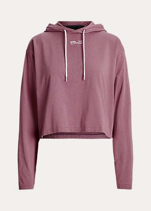 Rose Women’s Ralph Lauren Cropped Cotton Jersey Sweatshirts Rose Women’s Ralph Lauren Cropped Cotton Jersey Sweatshirts