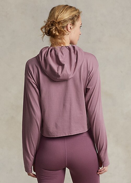 Rose Women’s Ralph Lauren Cropped Cotton Jersey Sweatshirts Rose Women’s Ralph Lauren Cropped Cotton Jersey Sweatshirts