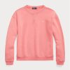Rose Women’s Ralph Lauren Fleece Crewneck Pullover Sweatshirts Rose Women’s Ralph Lauren Fleece Crewneck Pullover Sweatshirts