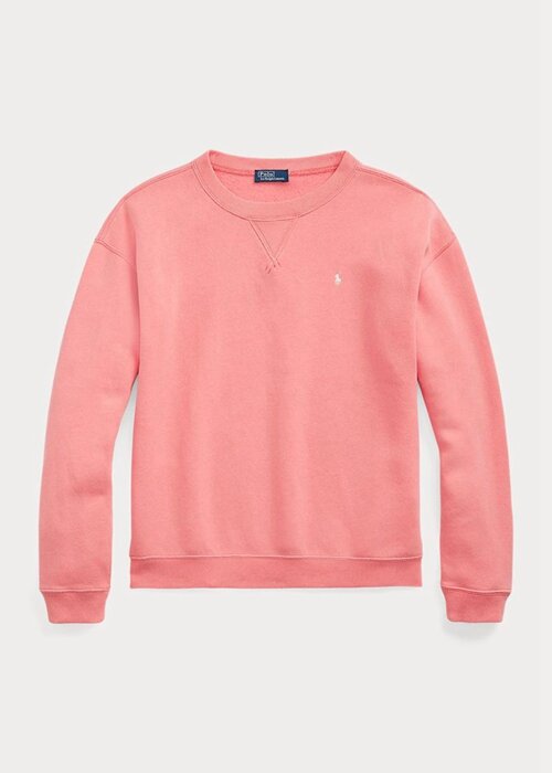 Rose Women’s Ralph Lauren Fleece Crewneck Pullover Sweatshirts Rose Women’s Ralph Lauren Fleece Crewneck Pullover Sweatshirts