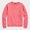 Rose Women’s Ralph Lauren Fleece Crewneck Pullover Sweatshirts Rose Women’s Ralph Lauren Fleece Crewneck Pullover Sweatshirts