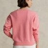Rose Women’s Ralph Lauren Fleece Crewneck Pullover Sweatshirts Rose Women’s Ralph Lauren Fleece Crewneck Pullover Sweatshirts