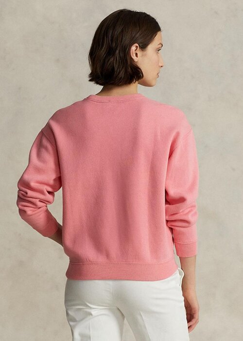 Rose Women’s Ralph Lauren Fleece Crewneck Pullover Sweatshirts Rose Women’s Ralph Lauren Fleece Crewneck Pullover Sweatshirts